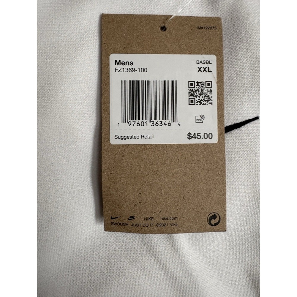 NEW Nike Vapor Select Pro Baseball Pants Men's XXLarge White Black FZ1369-100 - Picture 6 of 10